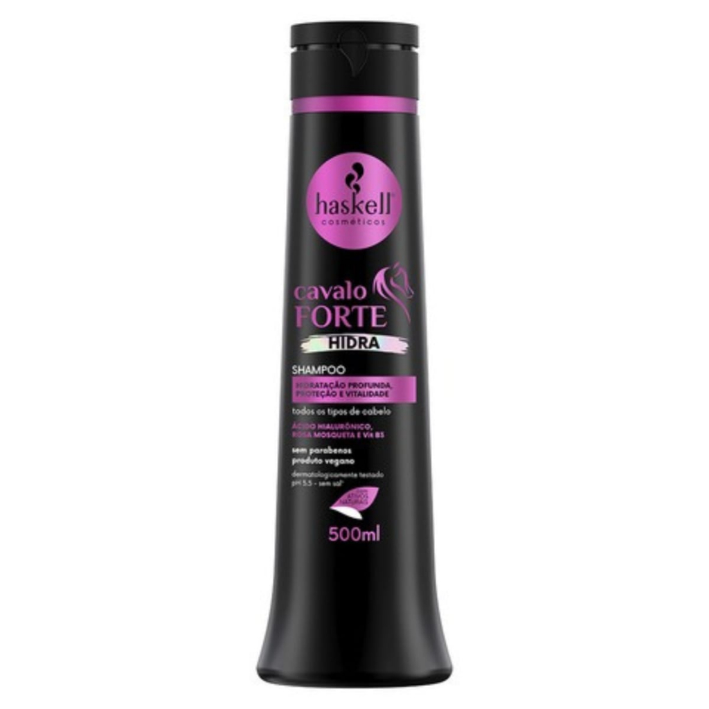 Shampoo Cavalo Forte Hidra Haskell 500ml - Hidratação Profunda