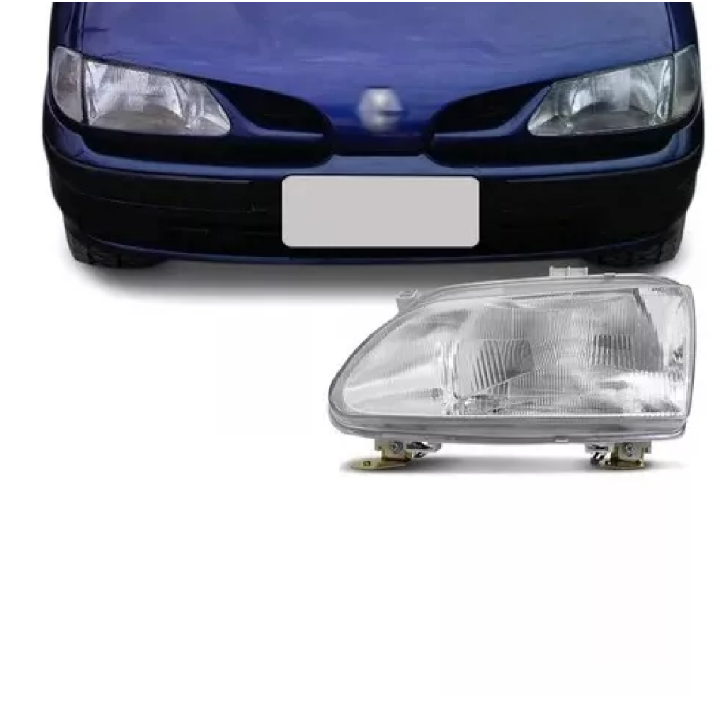 Farol Renault Scenic Megane 1997 1998 1999 2000