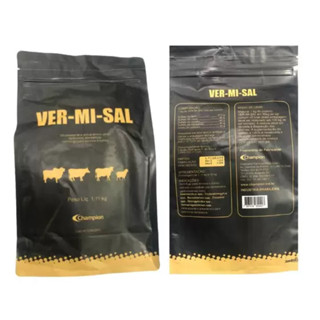 Vermisal Pacote 1,11kg + Dosador Vermífugo para Bovinos e Ovinos CHAMPION