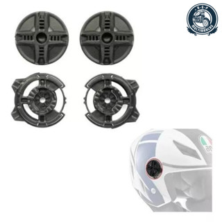 Kit Par de Reparo botão Viseira Capacete X open Fw3 Agv Blade em Oferta na Shopee