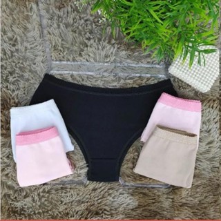 KIT 5 CALCINHA adulto CALÇOLA SENHORA CINTURA ALTA COTTON ALGODAO