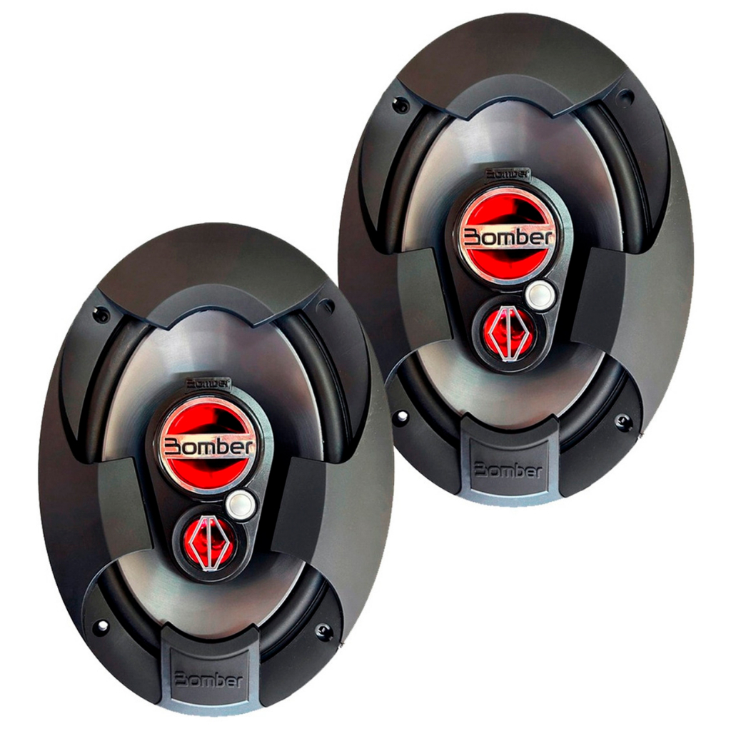 6x9 Bomber 150w Rms Alto Falante Quadriaxial Kit Som Automotivo 69 em Oferta na Shopee