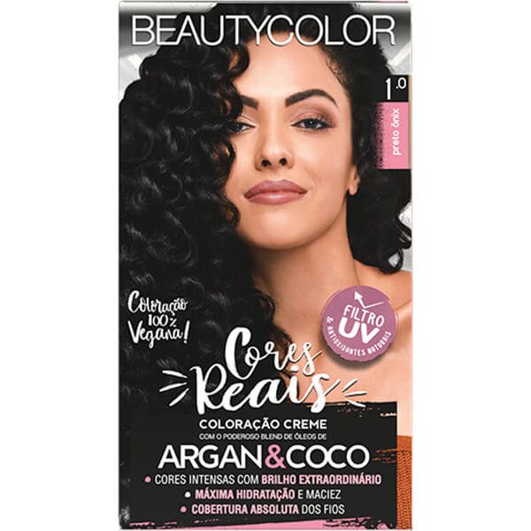 TINTA BEAUTY COLOR KIT 1.0 PRETO ONIX