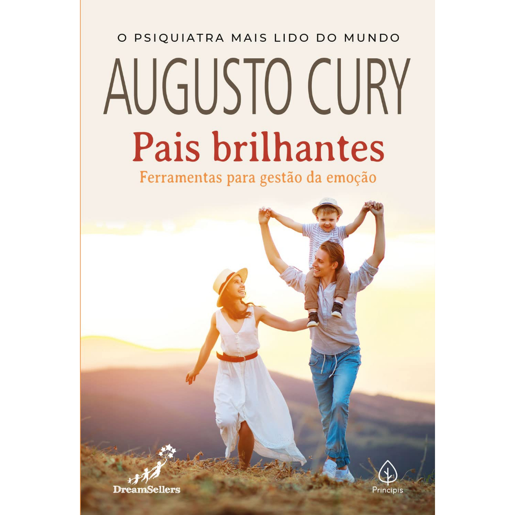 Livro Augusto Cury  Pais brilhantes - ferramentas para gestão da emoção - ENVIO IMEDIATO E MELHOR PREÇO