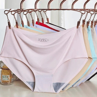 Kit 3 Cuecas Feminina Calcinha Sunguete sem Costura Cores Lisas