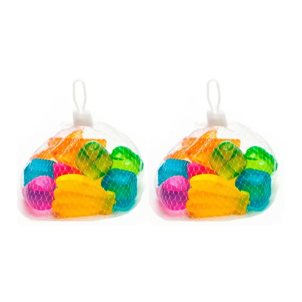 Kit 20 Cubos De Gelo Artificial Reutilizável Coloridos Frutas em Oferta na Shopee
