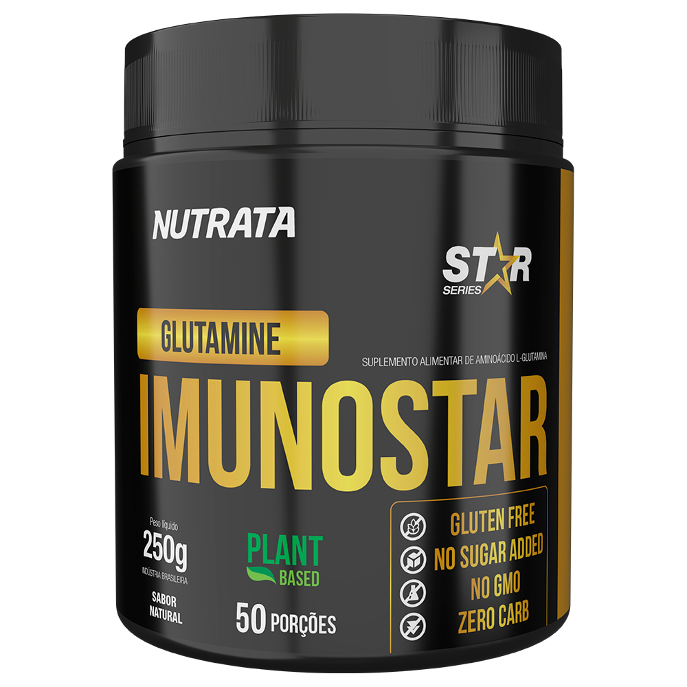L-Glutamina Imunostar 250g Nutrata - Glutamina Imuno Star