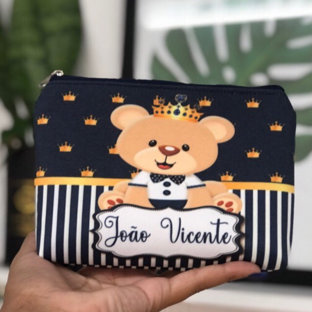 Necessaire farmacinha forrada