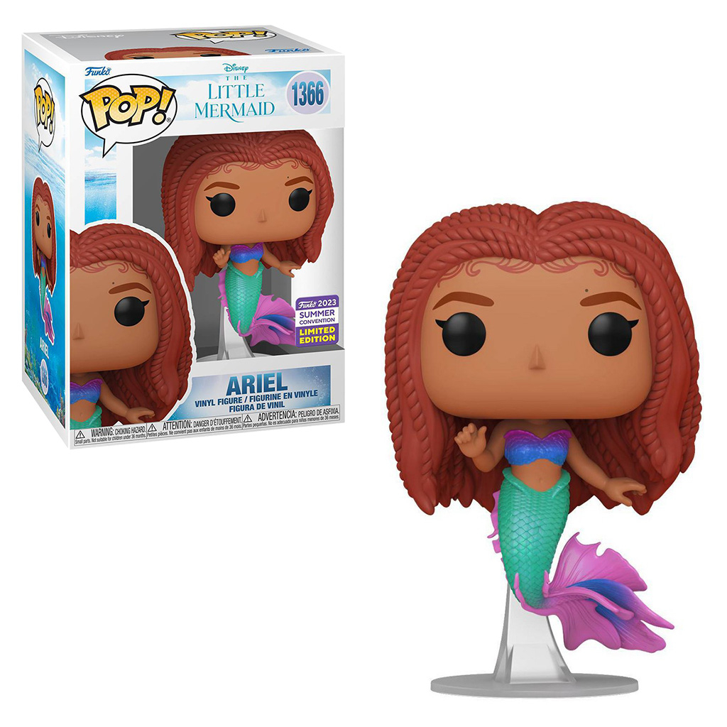 FUNKO POP DISNEY THE LITTLE MERMAID SAN DIEGO COMIC CON 2023 - ARIEL 1366 NOVO ORIGINAL