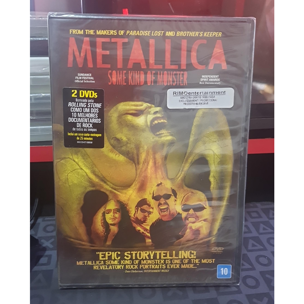 DVD Metallica - Some Kind Of Monster - Documentário! (Duplo/Lacrado)
