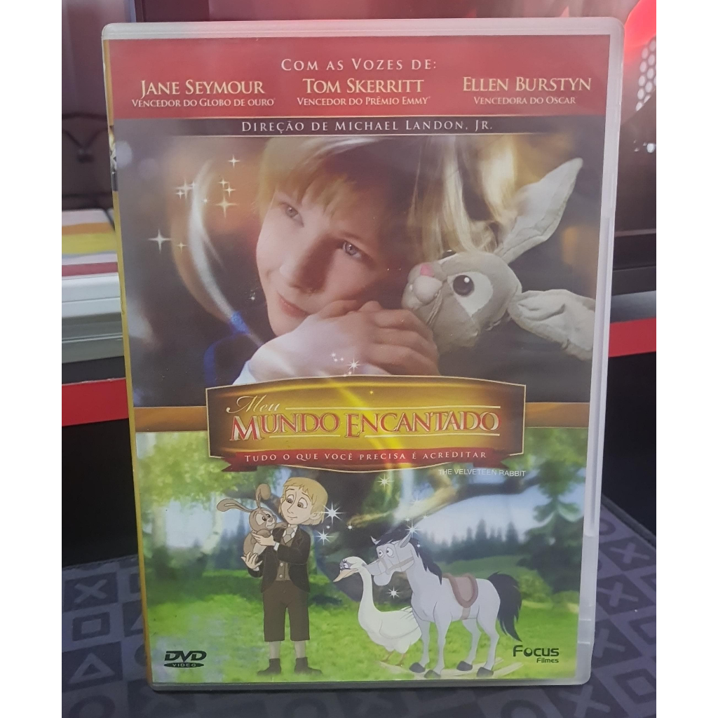 DVD Meu Mundo Encantado - Jane Seymour, Ellen Burstyn!