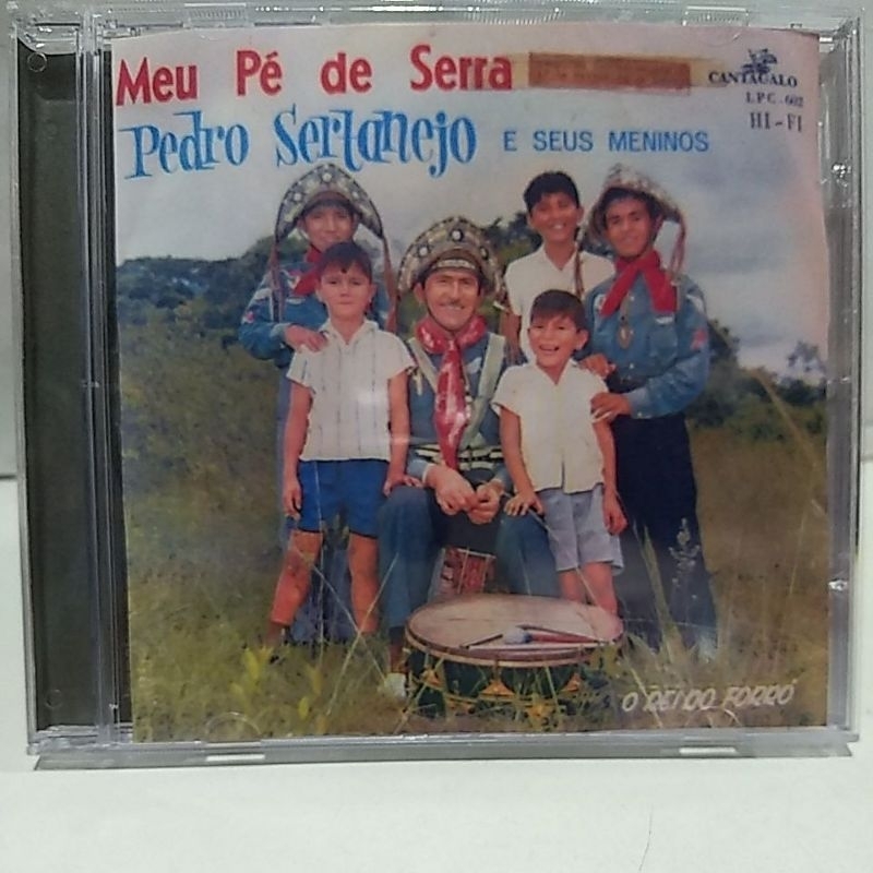 CD PEDRO SERTANEJO -MEU PÉ DE SERRA 1,967