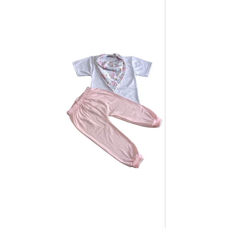 Conjunto Para Bebês Meninas 100 Porcento Algodão