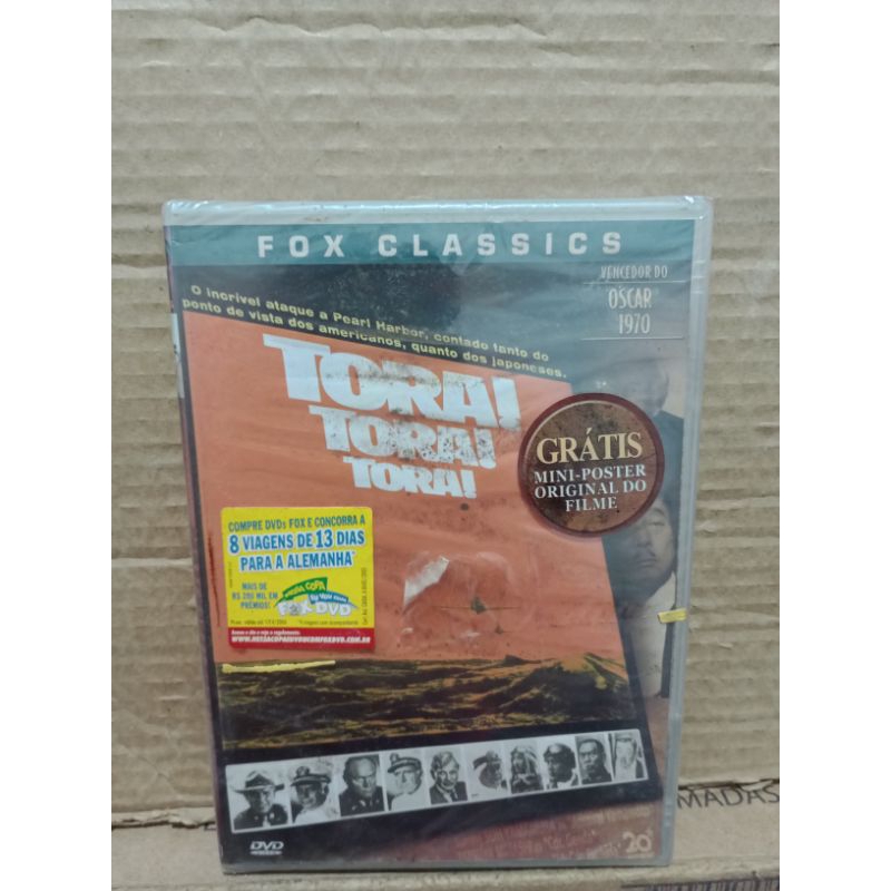 DVD TORA! TORA! TORA! (ORIGINAL/LACRADO)