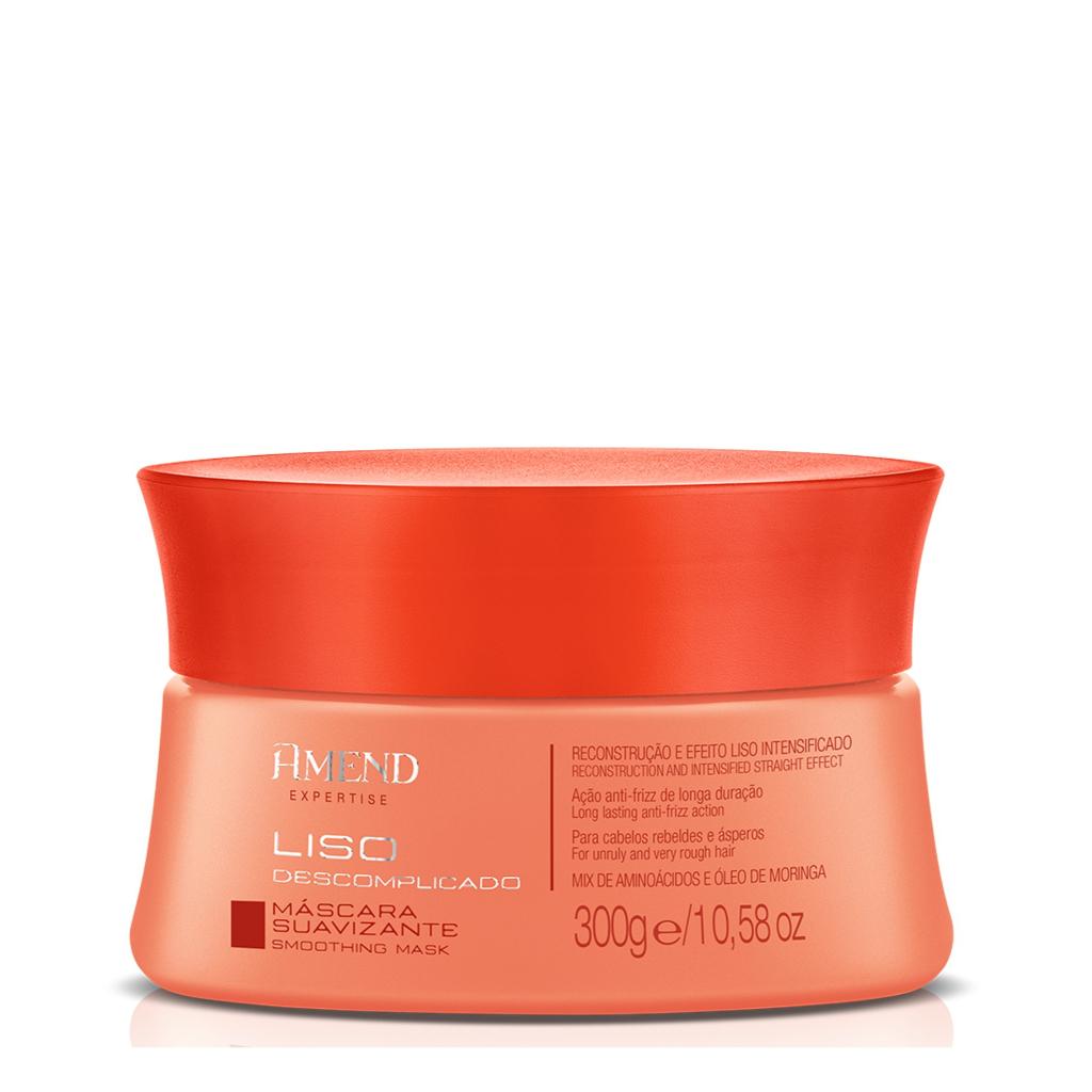 AMEND SUAVIZANTE EXPERTISE LISO DESCOMPLICADO MÁSCARA DE 300G