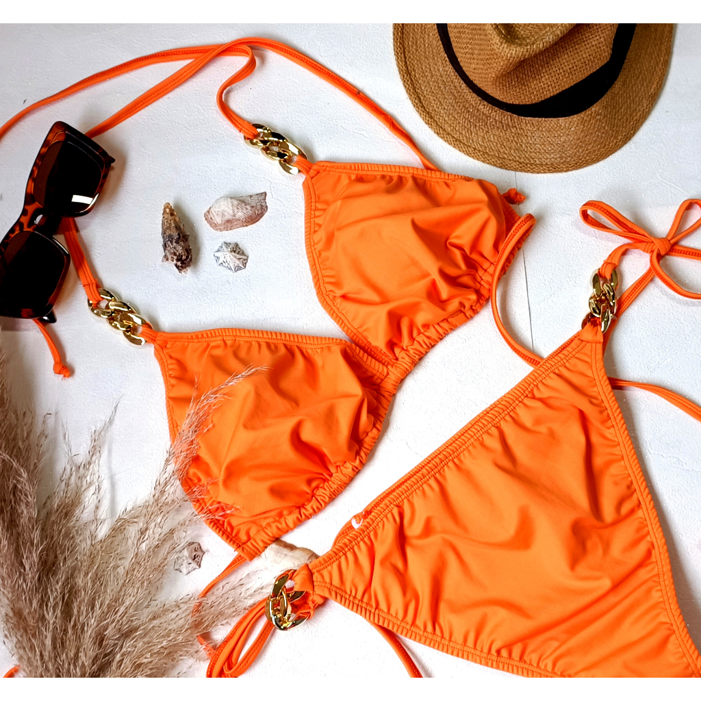 Biquini Plus Size Cortininha blogueira Para Gordinhas Bikini Plus Size Grande Biquine Praia Piscina