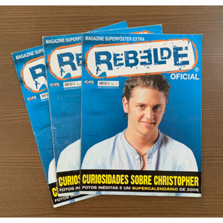 Revista Magazine Superpôster Extra Rebelde Oficial RBD nº 5 - Diego - Ucker em Oferta na Shopee