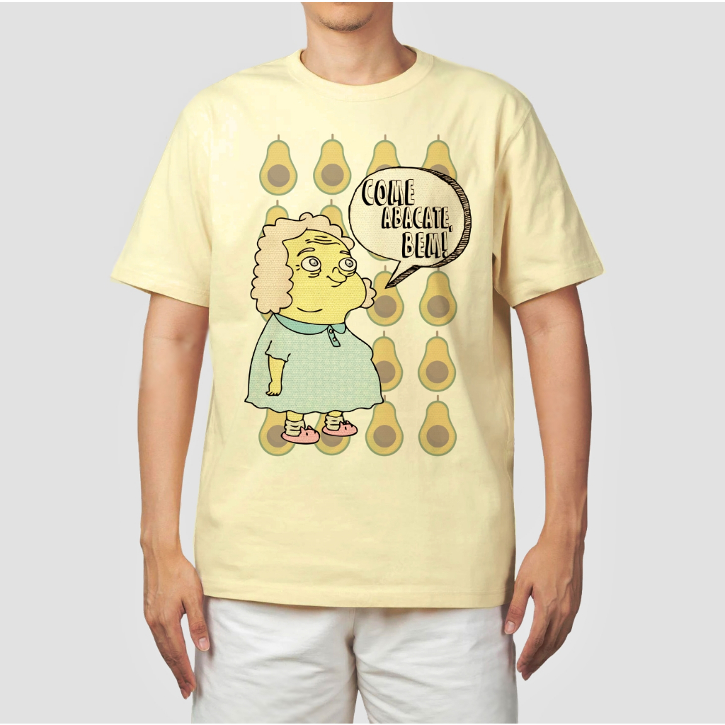 Camiseta Camisa Irmão Do Jorel Vovó Juju Abacate Desenho em Oferta na Shopee