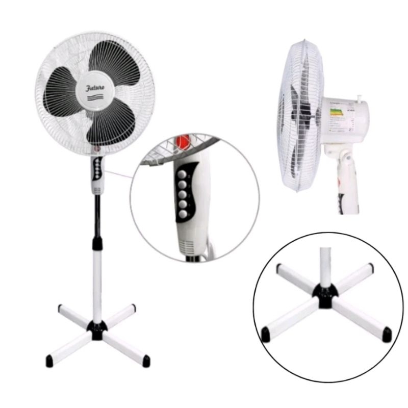 Ventilador De Coluna Alto 130cm Turbo 3 Hélice Forte Silencioso 3 Velocidades Altura Ajustável 127/110w Ventilador de Chão