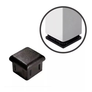 4x Tampas Plásticas Ponteira pézinho Metalon Mesa Cadeira Interna Quadrada Tamanhos diversos Envio Imediato em Oferta na Shopee