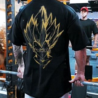 Camiseta Oversized Streetwear Goku Japonesa Anime Larga