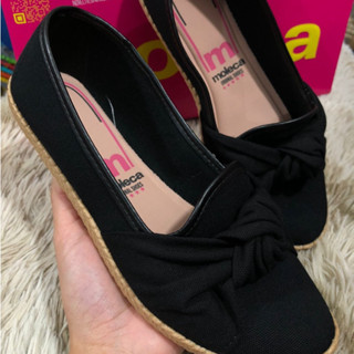 Sapatilha Com Laço Feminina Moleca 5287265