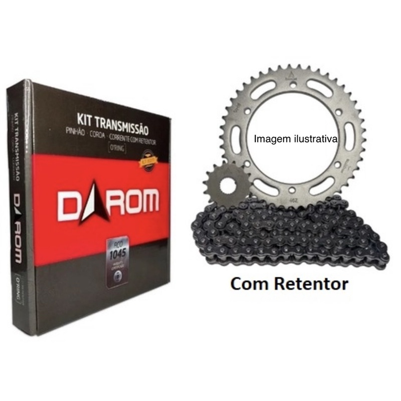 Kit Relação Honda Bros 160 todas com Retentor TOP