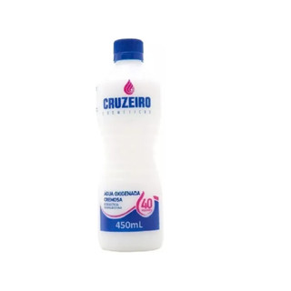 Aguá oxigenada volume 450 ml - Cruzeiro