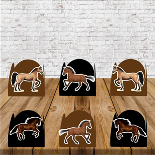 50 Forminhas Docinhos Cavalos de Raça Country em Oferta na Shopee