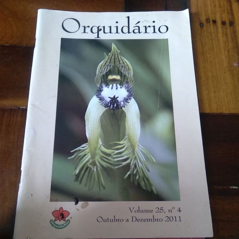 Revista Orquidário vol 25, n4 outubro a Dezembro 2011.