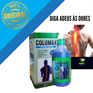 Kit 6 Unidades Columax 500ml Original Suplemento Natural Dor De Coluna