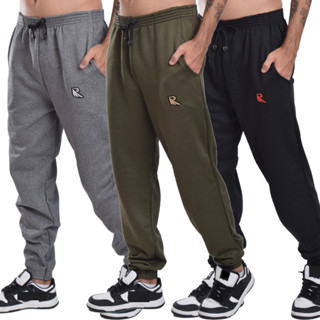 JOGO 3 Calça Moletom masculina PELUCIADA calça FLANELADA inverno masculino Frio