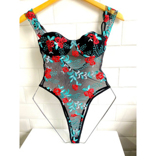 Body Luxo Bordado/ Body de Tule/ Body de Renda