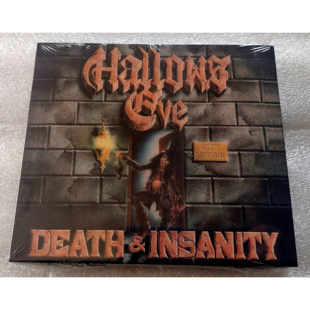 Cd Hallows Eve – Death & Insanity – Slipcase novo e lacrado