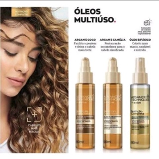 oleo reparador de pontas nutrição hidratação reparação avon natura em Oferta na Shopee