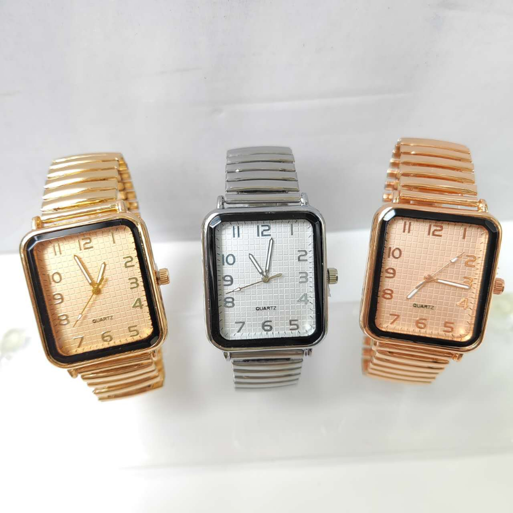 Relógio Feminino de pulso Quartz Pulseira Elástica analógico Pulseira em Aço Elestica Bracelete de mola Relógio de metal em Oferta na Shopee
