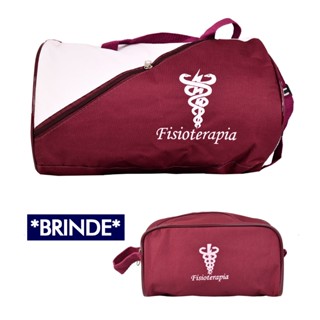 Bolsa da Fisioterapia Com Necessaire de Fisioterapia