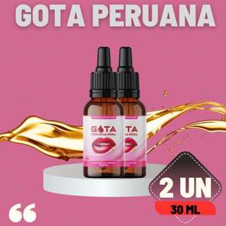 2 Gota Peruana Rosa 30ml Original Potente