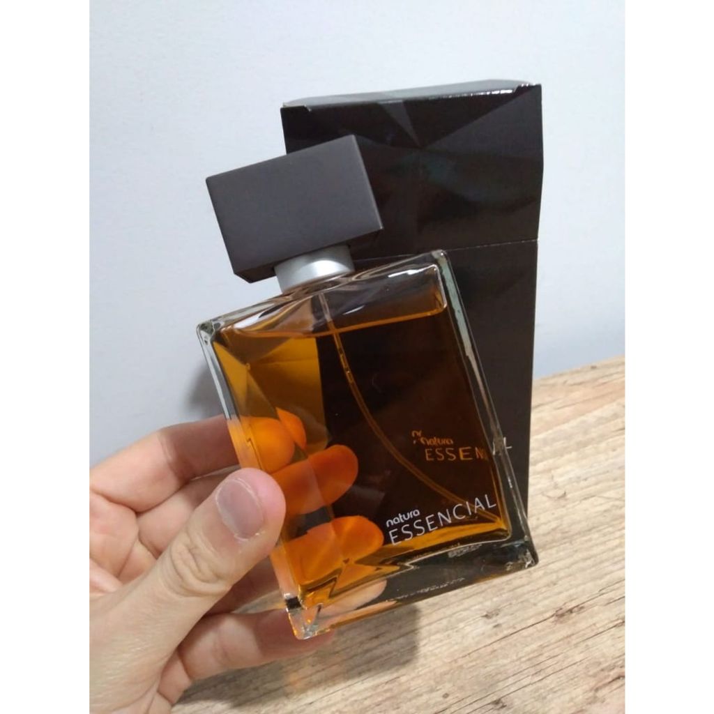 Miniatura Perfume Essencial Tradicional Masculino 25ml, Original, Lacrado, Novo, Natura Cosméticos, Vegano, Amadeirado Intenso, Cheiroso, Homem, Masculino