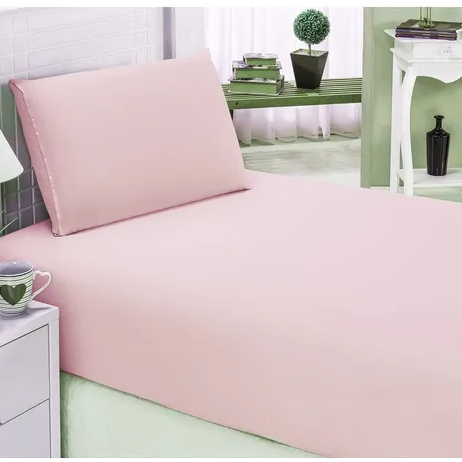 Kit 10 lençol de solteiro com elastico avulso pp CORES VARIADAS