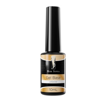 Gel Base Miss Sonia Led/uv 10ml Transparente Unhas Acrigel