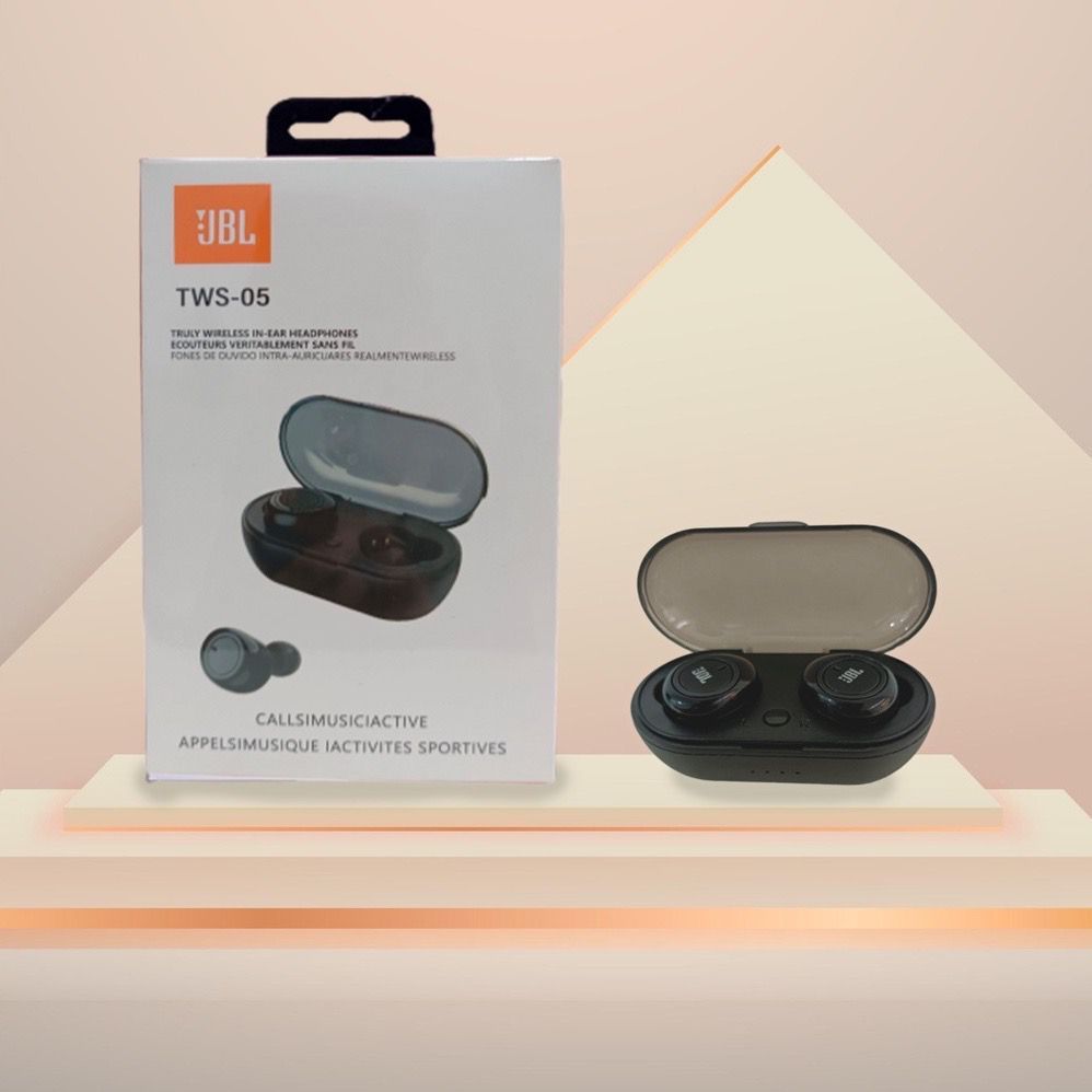 Fone De Ouvido JBL Tws 5 Bluetooth 5.0 Sem Fio Headfone Headset