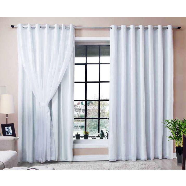 O que é Cortina Dupla Voil Branca? Guia e Onde Comprar | BuscaProdutos