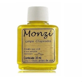 1 unidade monzi limpa chapeado limpeza de chapeados/folheados/banhados 35ml - a pronta entrega em Oferta na Shopee