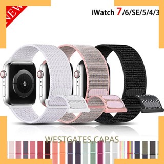 Pulseira Tecido Nylon Velcro compativel Para Apple Watch 38mm/40mm/41mm- 42mm/44mm/45mm 49mm