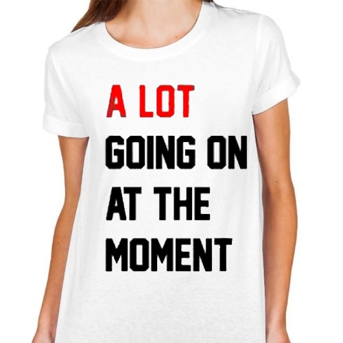 Camiseta Baby Look A Lot going Taylor swift Camisa Feminina algodão!!!!!!