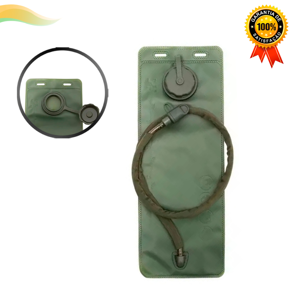 Refil De Agua Para Mochila Hidratacao Bike Ciclismo Camping Trilha Bolsa Reservatorio 3 Litros