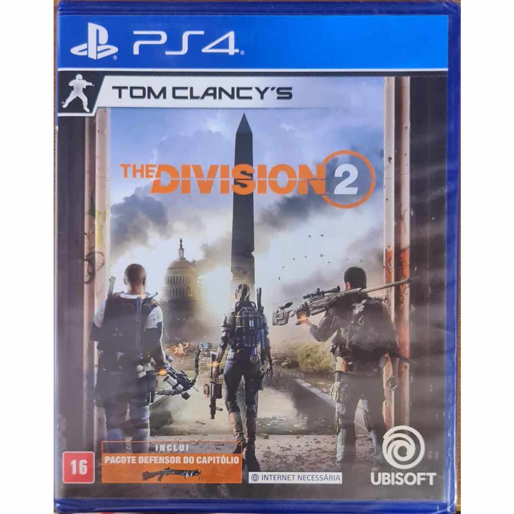 Tom Clancy´s The Division 2 - Mídia física - Lacrado - PS4