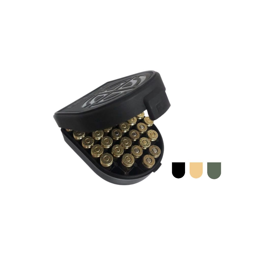 Caixa Estojo Porta Munição .40 / 7,65 / 9mm / 380 - Bélica - Várias Cores