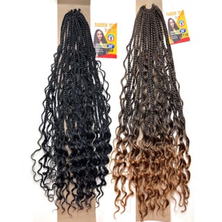 Cabelo Crochet Goddess Box Trança Braid 24" 100g Fashion You